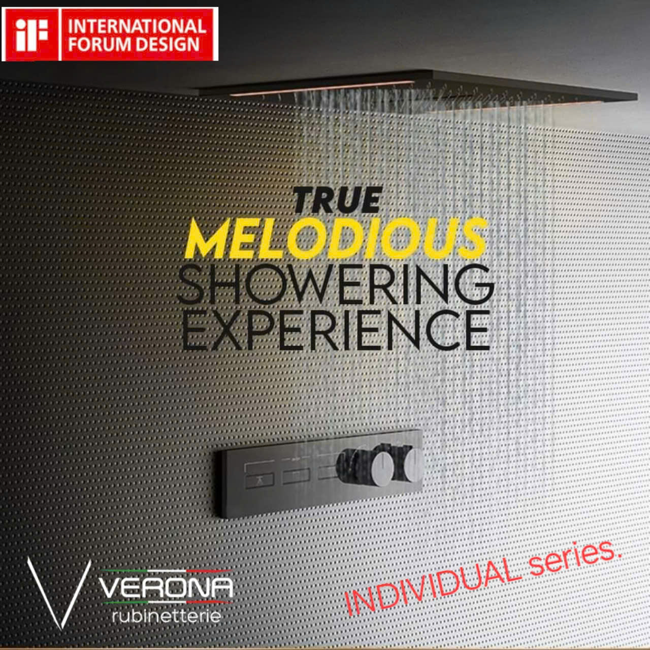 Sen tắm mưa âm tường VERONA INDIVIDUAL