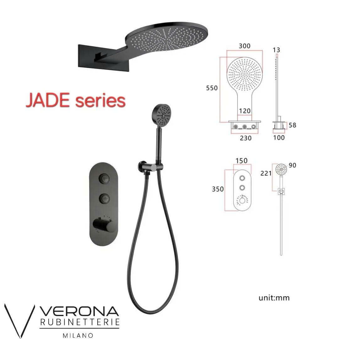 Sen âm tường bát sen Mưa cắm tường VERONA JADE series 2